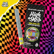 Photograph of product: High 90's: Vibe 1.5g Preroll