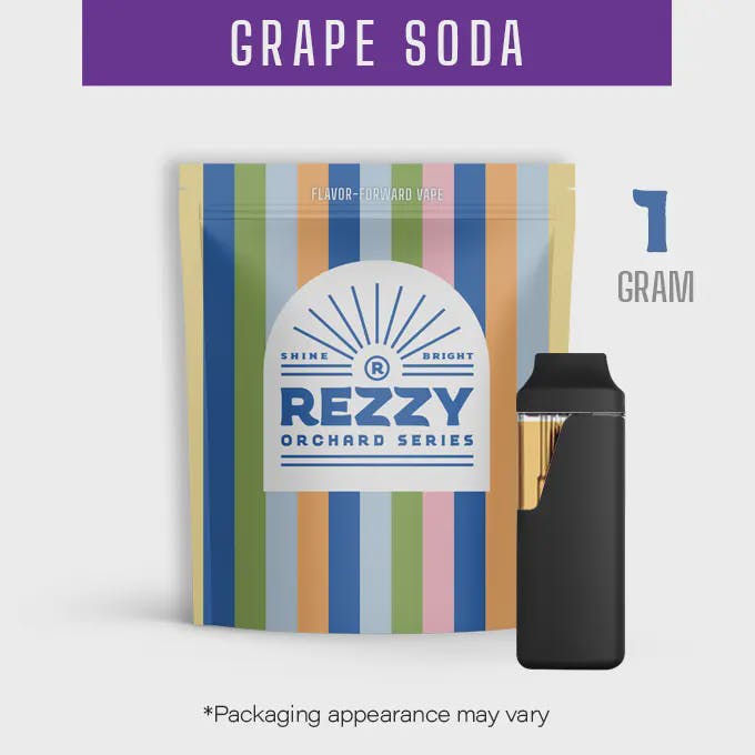 Photograph of product: Grape Soda 1g Distilllate Disposable
