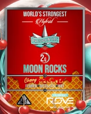 Photograph of product: 2g Moon Rocks Cherry Gelato - Presidential