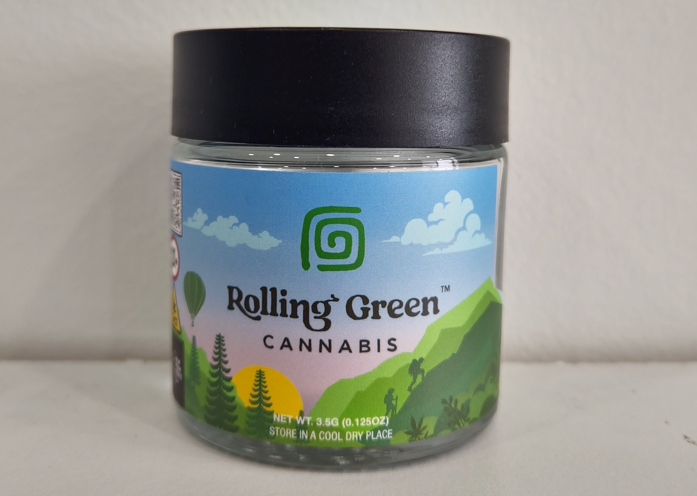 Photograph of product: Rolling Green | Gelato Sorbet | Flower - 3.5g