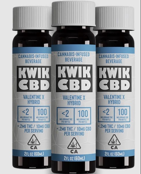 Photograph of product: KWIK Ease CBD 100mg 2oz - 2oz