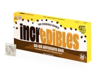 Photograph of product: 5mg Affogato Vanilla Latte Espresso Chocolate Bar 20pc