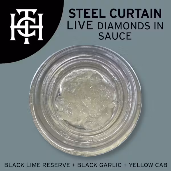 Photograph of product: The Heirloom Collective - Steel Curtain - Live Diamonds & Sauce - 1g