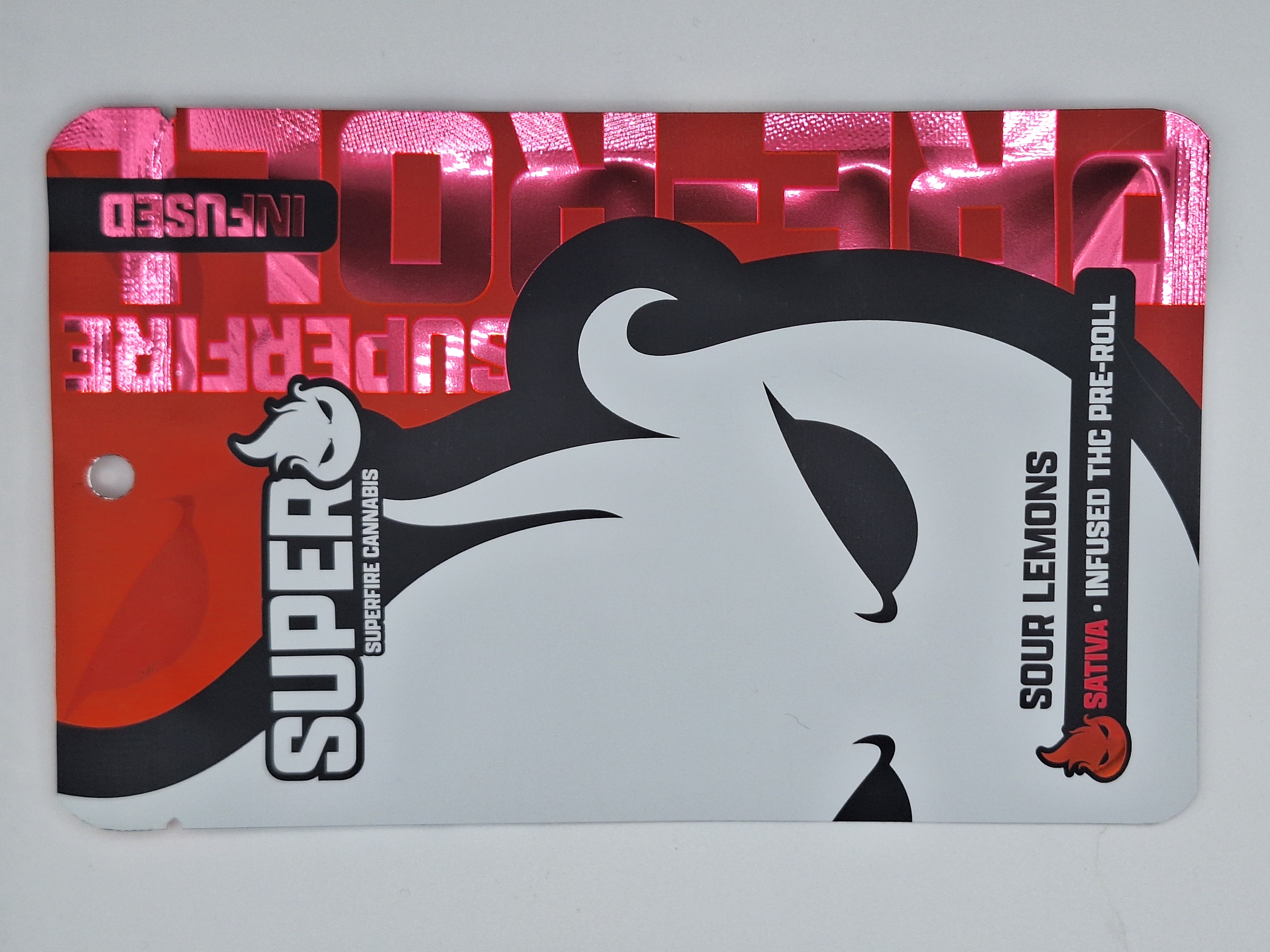 Photograph of product: Superfire - Sour Lemons - Infused Pre-roll