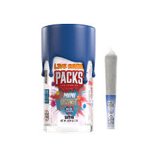 Photograph of product: Blue Slurpee Mini Bursts | 2.5g Infused | 5pk | Packs