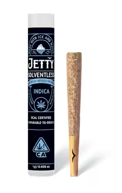 Photograph of product: Jetty Papaya Bomb X Papaya Bomb Rosin Pre-Roll