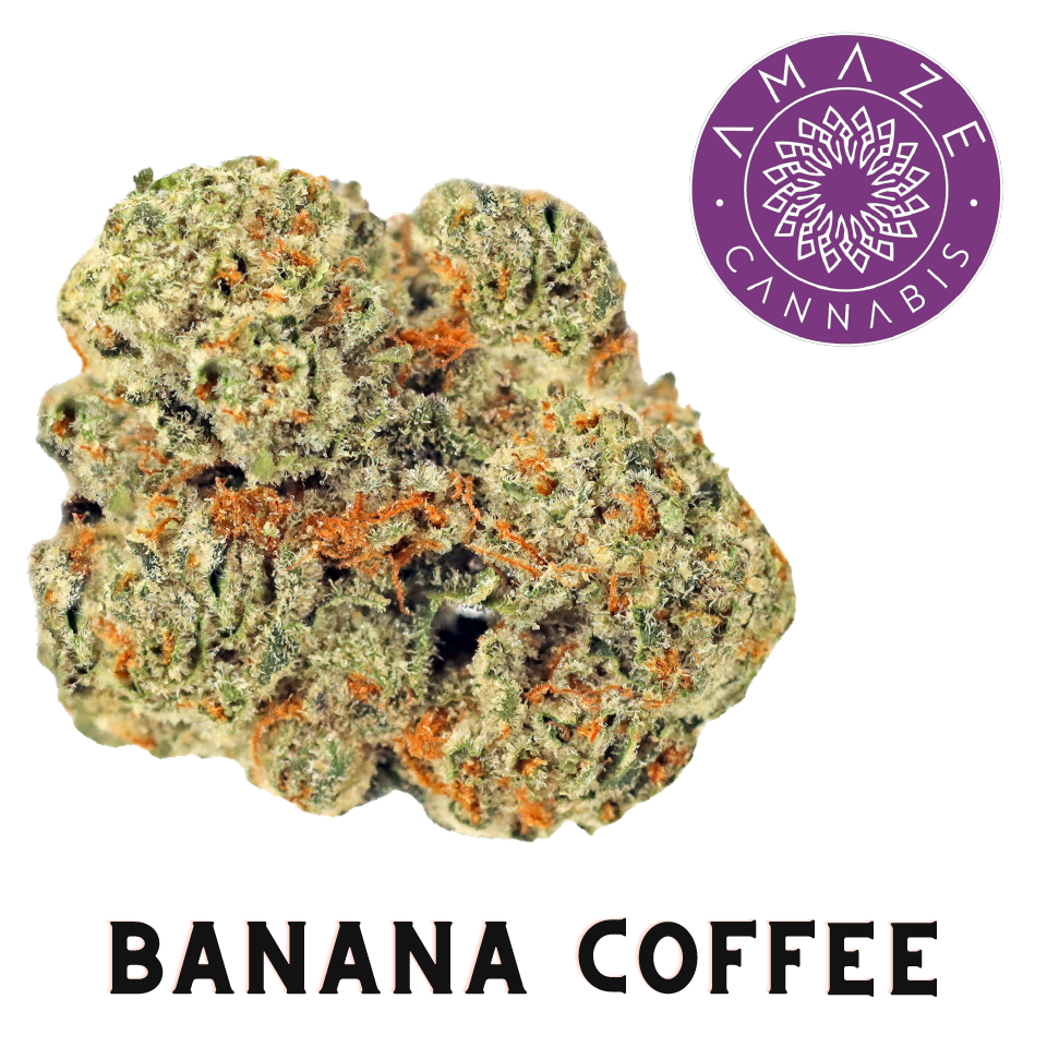 Photograph of product: Amaze: Flower | Banana Coffee | 3.5g
