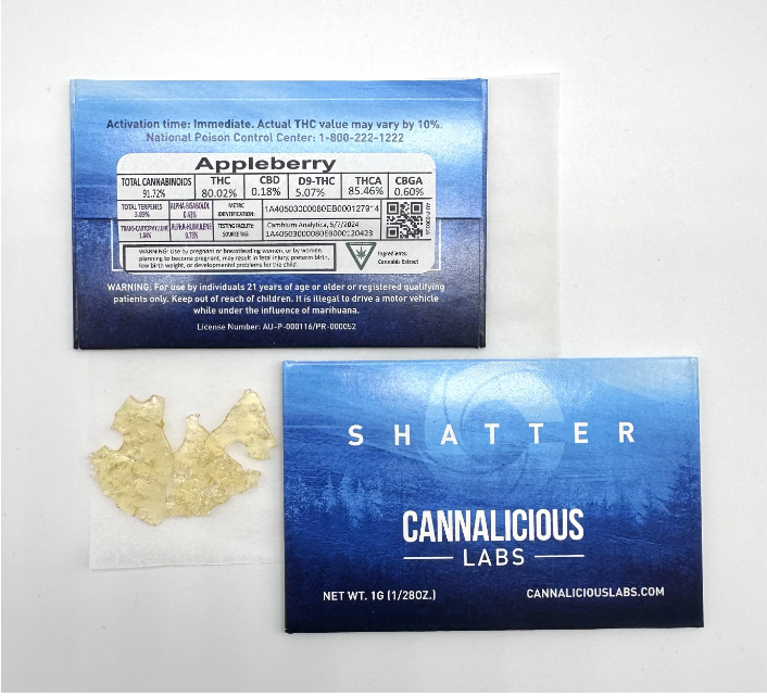 Photograph of product: GUAVA GELATO - SHATTER