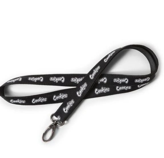 Photograph of product: Cookies 18" Lanyard - Black/White - 