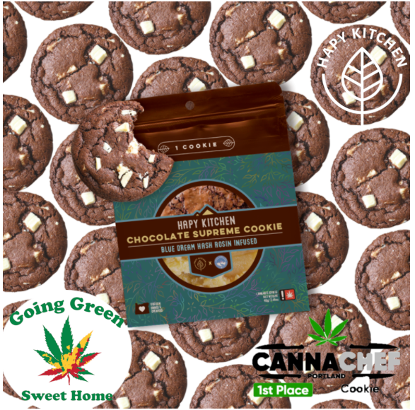 Photograph of product: Chocolate Supreme Cookie - 100mg (Hapy Kitchen)