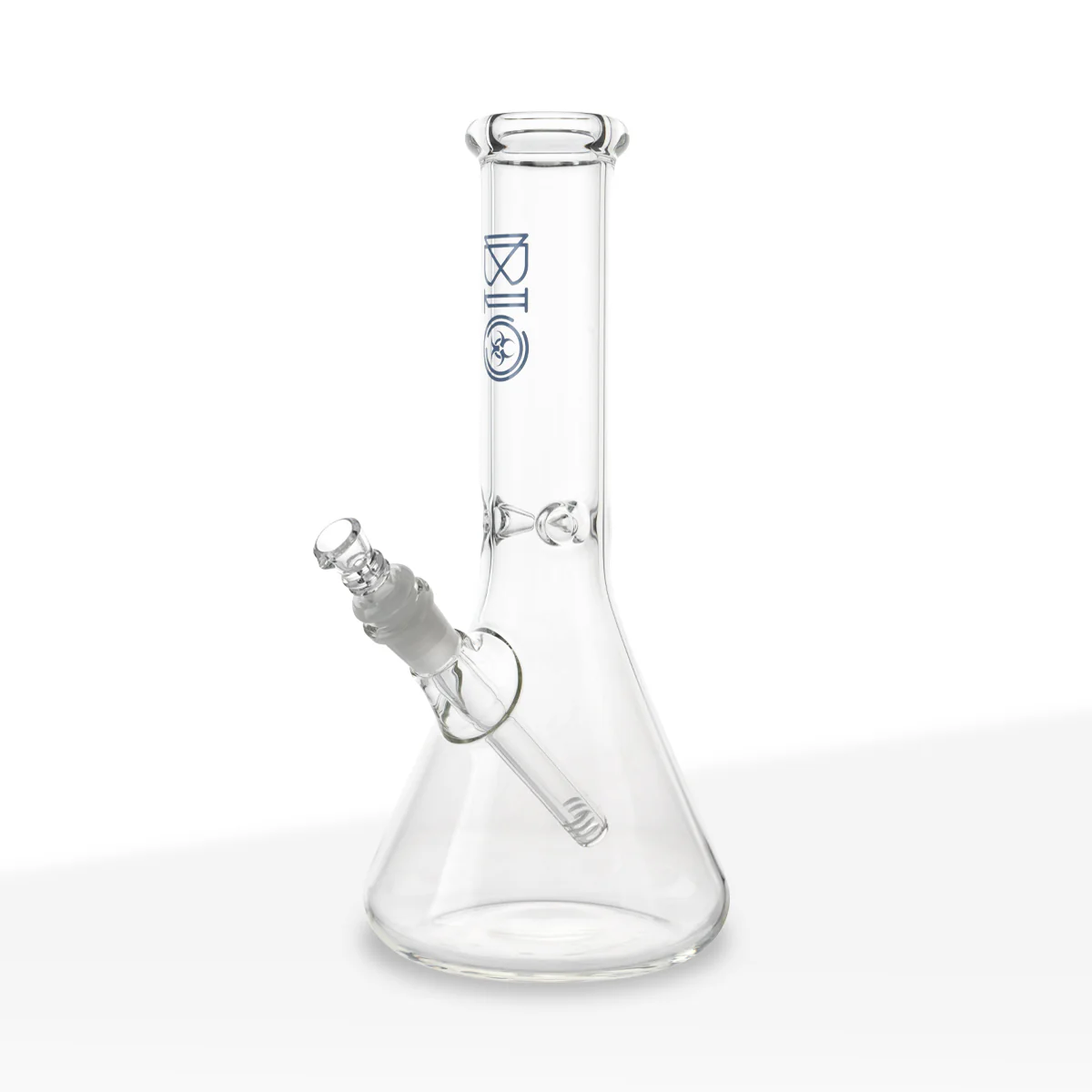 Photograph of product: BIO Glass Classic Beaker Water Pipe 12" - 14mm - Blue