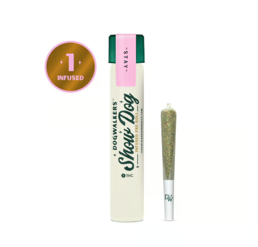 Photograph of product: Show Dog Infused Gogurtz Pre-Roll 1g