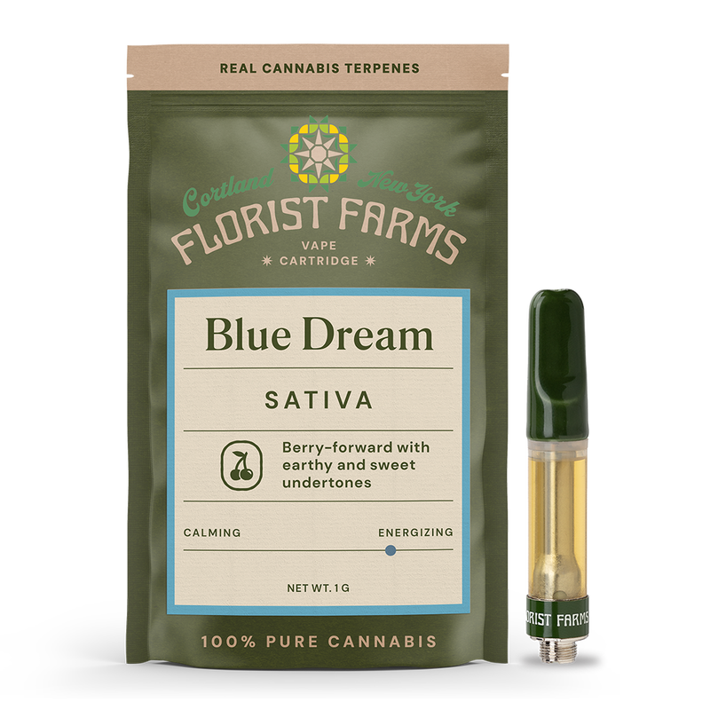 Photograph of product: Florist Farms Blue Dream 510 Cart 1g