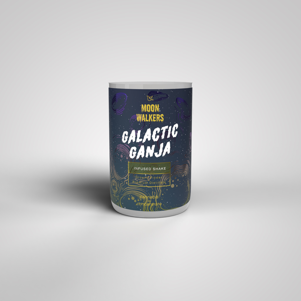 Photograph of product: Sweet Tea | 3.5g | Galactic Ganja Infused Shake | Moon Walkers