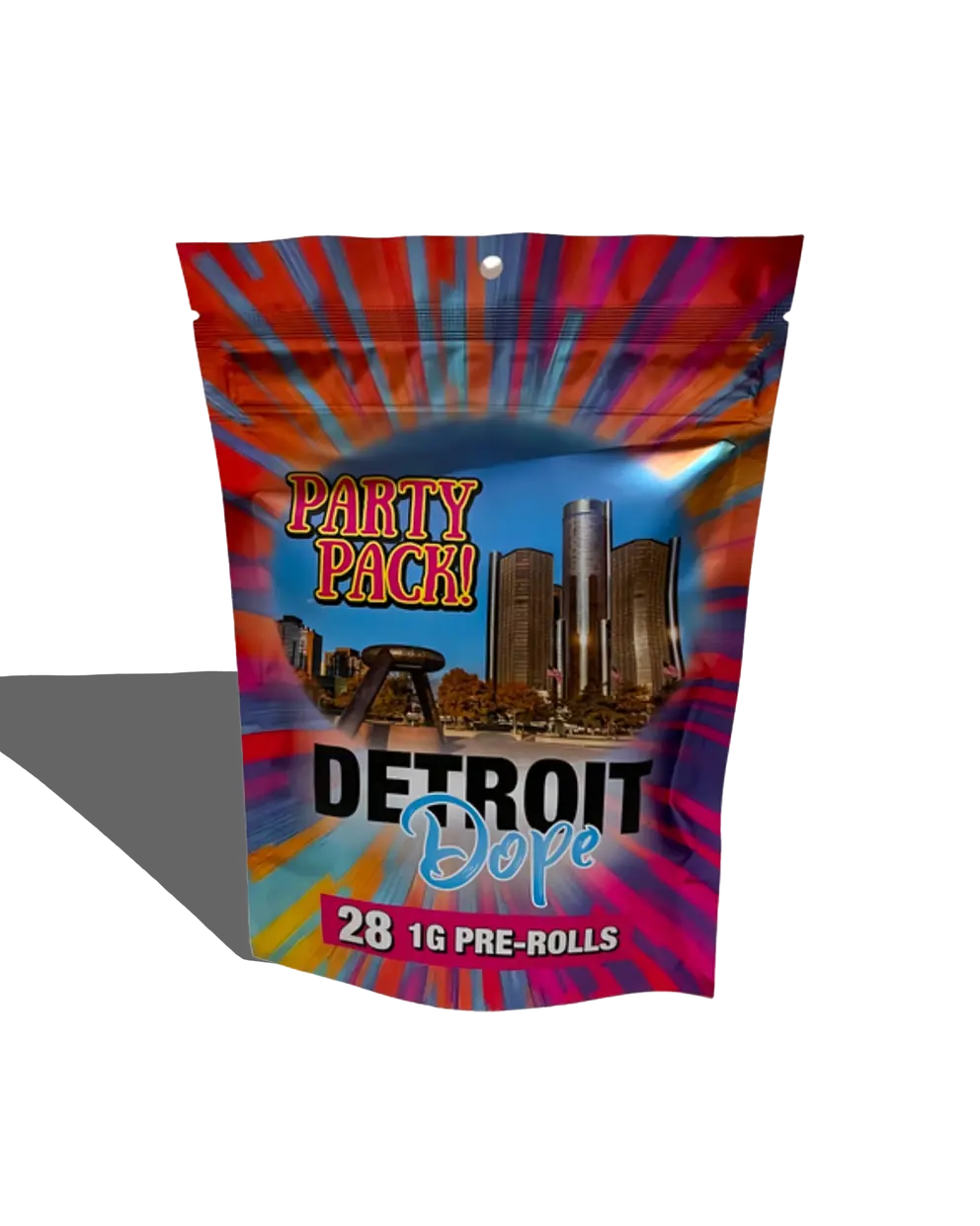 Photograph of product: Detroit Dope | Pineapple Tart | Pre-Rolls | 28 Pack