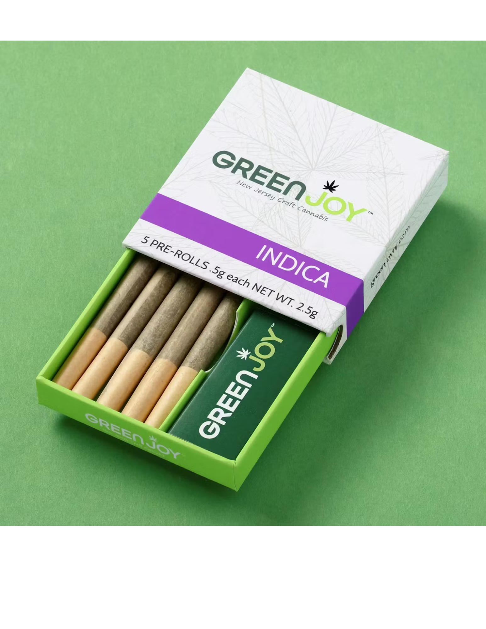 Photograph of product: Peach Crescendo - 5pk PreRoll