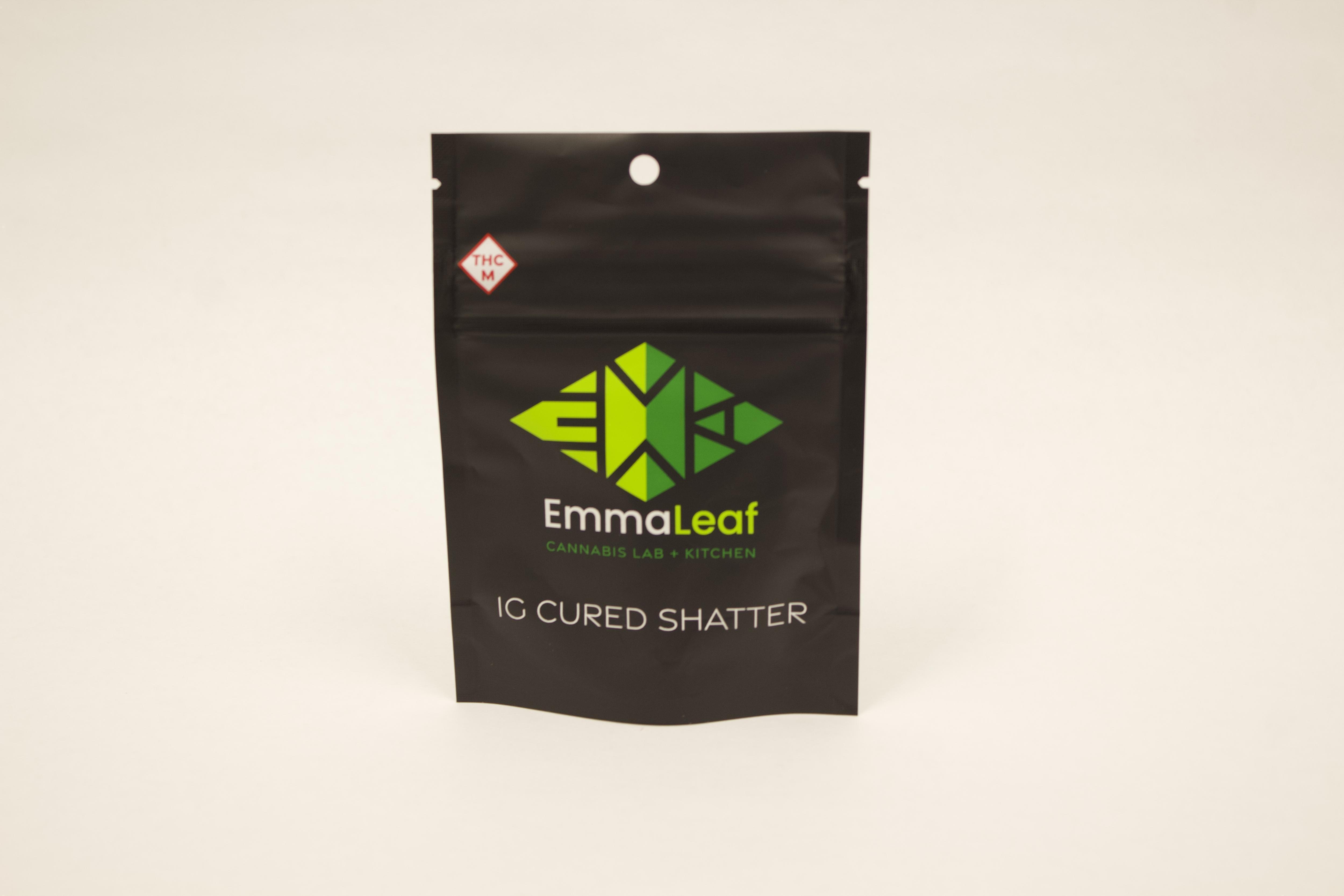 Photograph of product: EmmaLeaf Apple Fritter Shatter (1g)