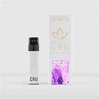 Photograph of product: CRU | Live Resin AIO | Acai Berry Gelato | 1ml