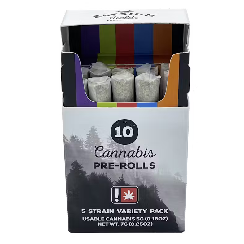 Photograph of product: Elysium Fields - PreRoll Pack - 5 STRAIN VARIETY - V4 - - H