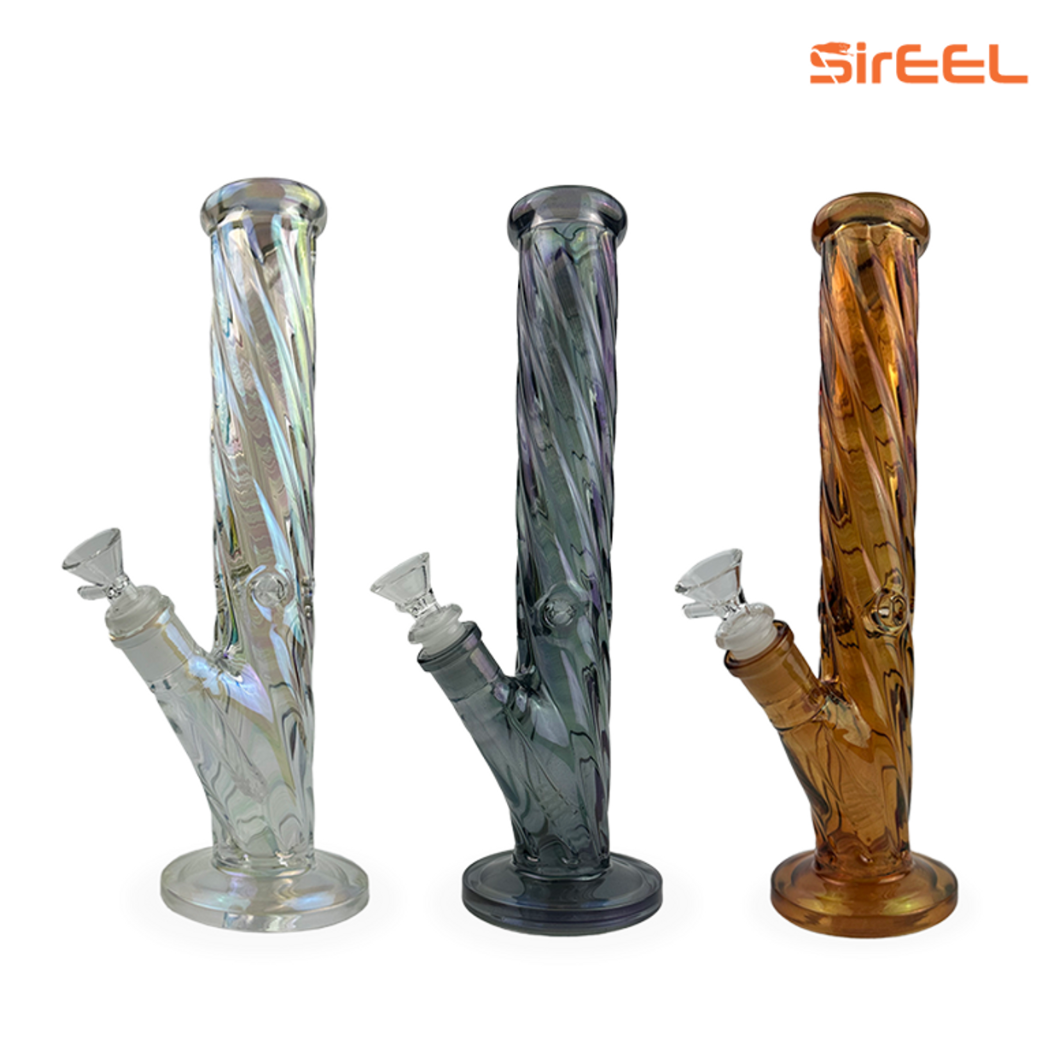 Photograph of product: LB: 12" Twisted Straight Tube Bong