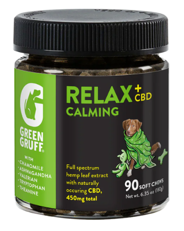 Photograph of product: Green Gruff | Relax + CBD | Calm | 90ct