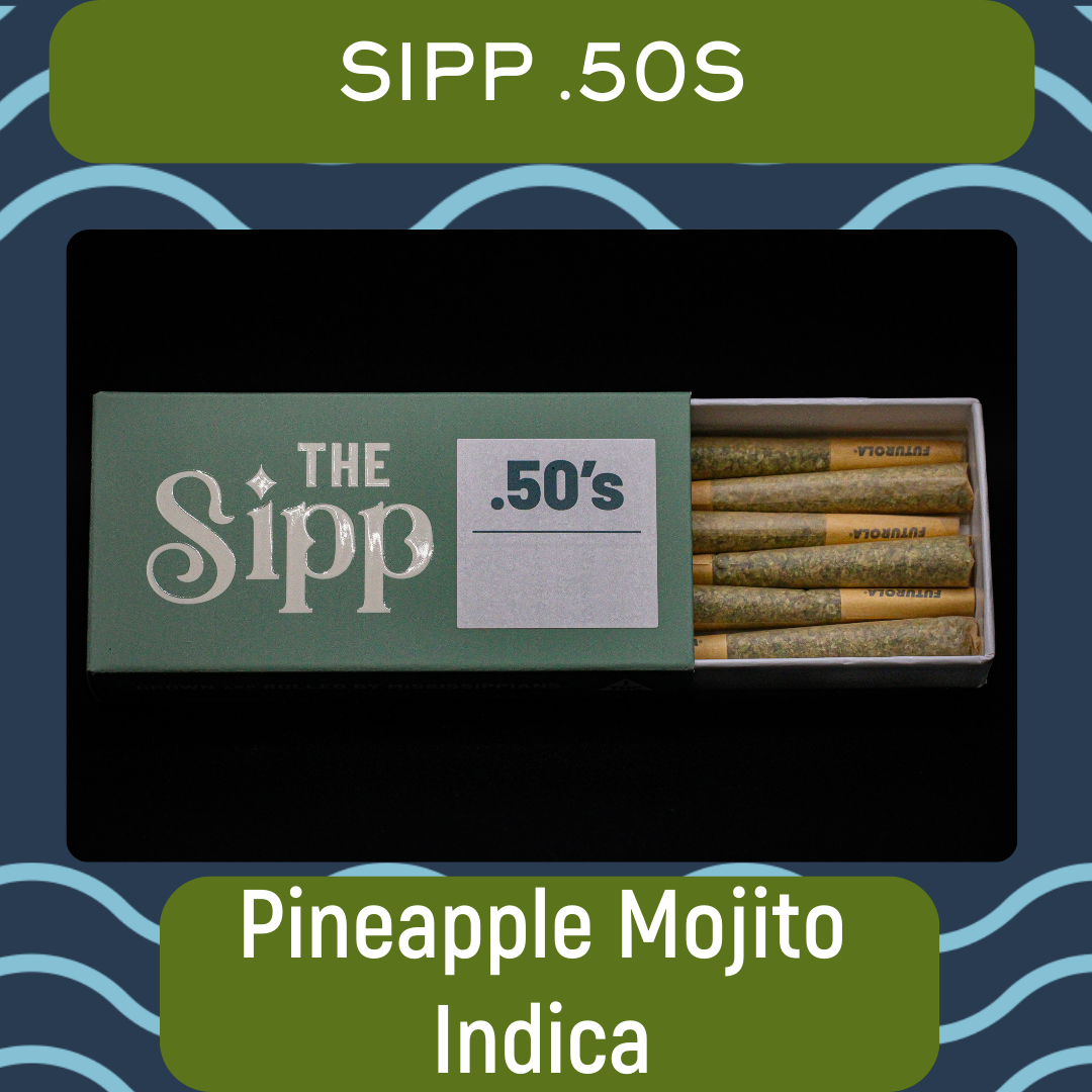 Photograph of product: Pineapple Mojito | Pre-roll Pack