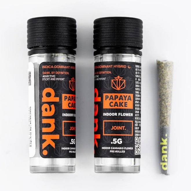 Photograph of product: Dank | Papaya Cake | Pre-roll