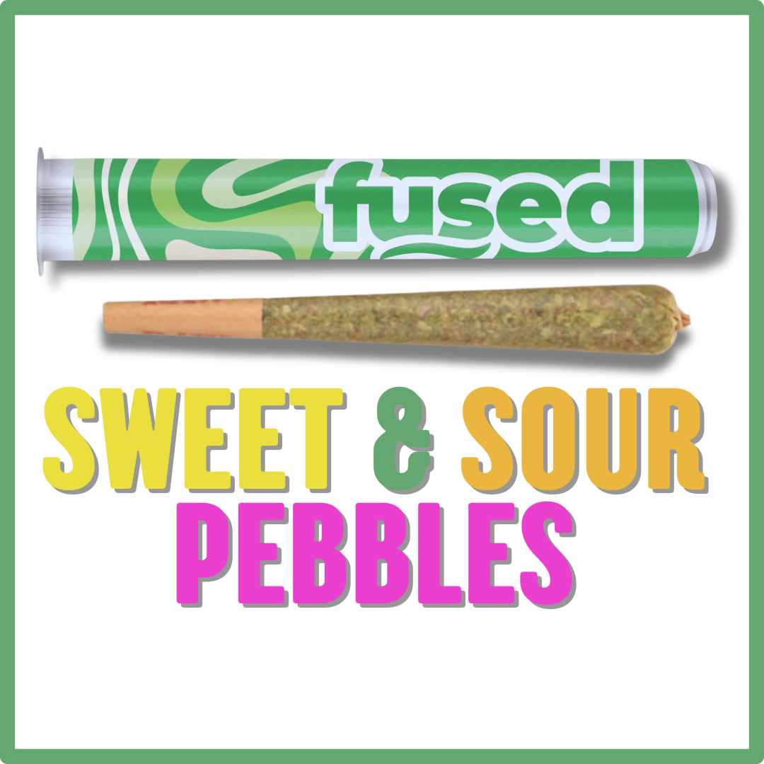 Photograph of product: Infused Preroll | Sour Pebbles | 1.25g