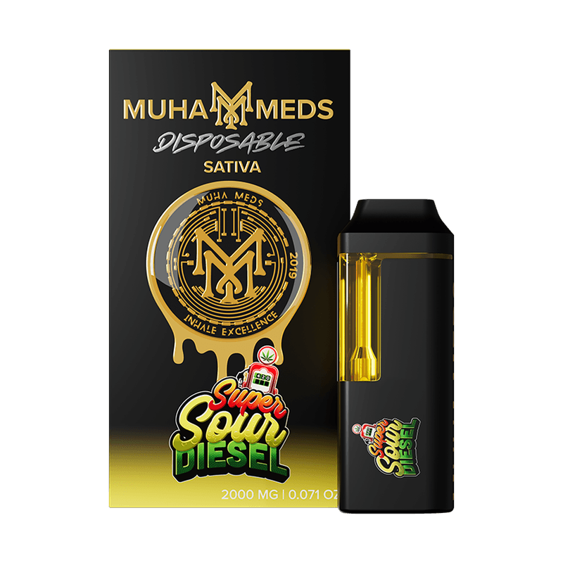Photograph of product: VC- Muha Meds Disposable-Super Sour Diesel