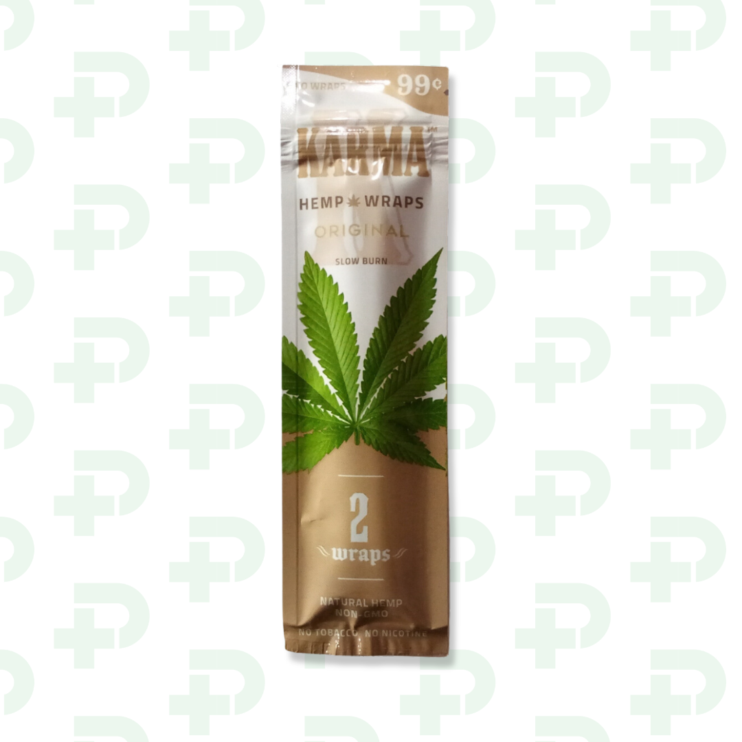 Photograph of product: Karma Hemp Wraps 2 pack Original