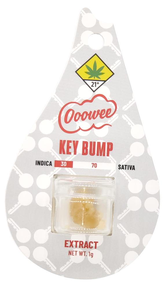 Photograph of product: Ooowee CON Key Bump Hydrocarbon Extract 1g