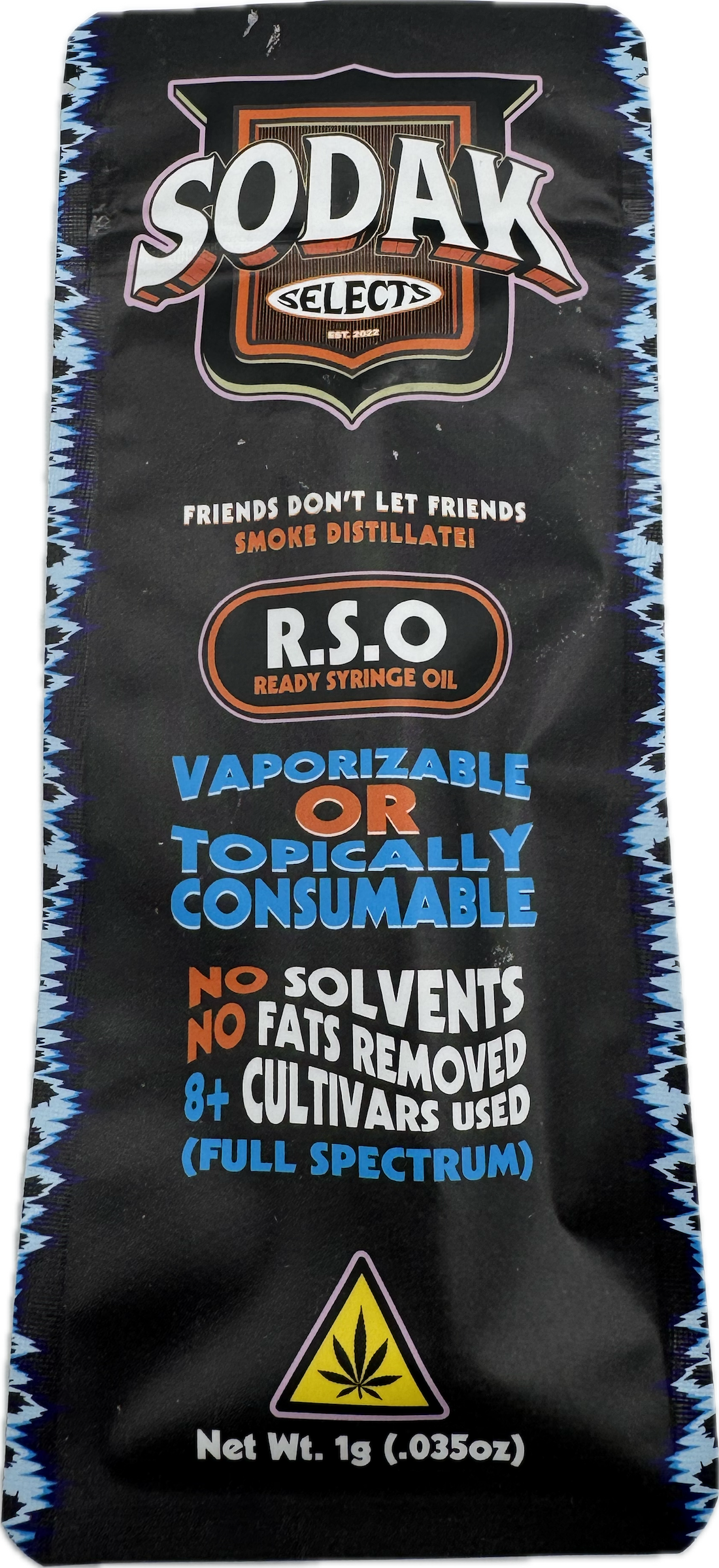 Photograph of product: RSO - Live Rosin