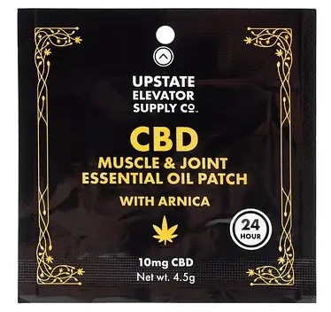 Photograph of product: UESC | CBD Muscle & Joint Essential Oil Patch |  10mg x 1ct