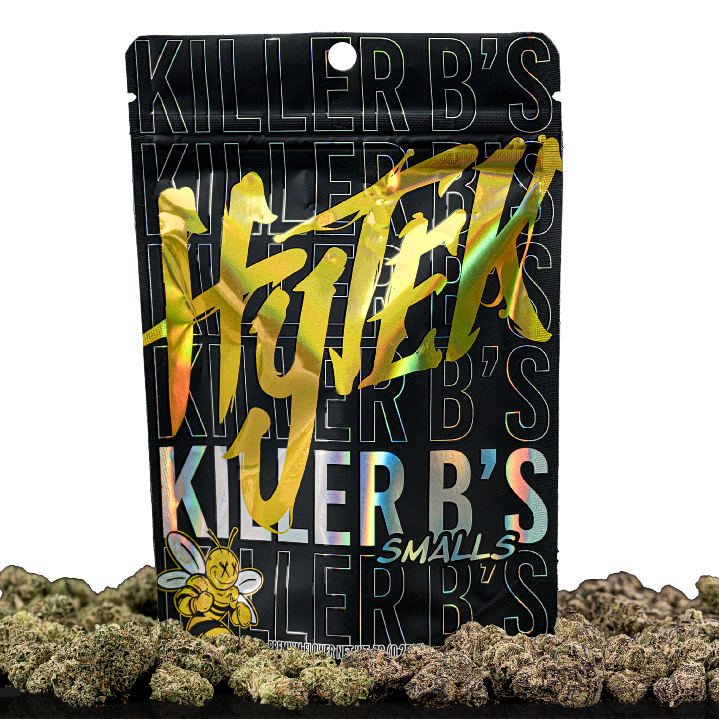 Photograph of product: KILLER B'S | STANK BREATH | PREPACKED 1/4 | 7G