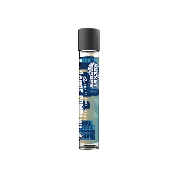 Photograph of product: The Cure Co. LA Rocket Pop Pre-roll 1g