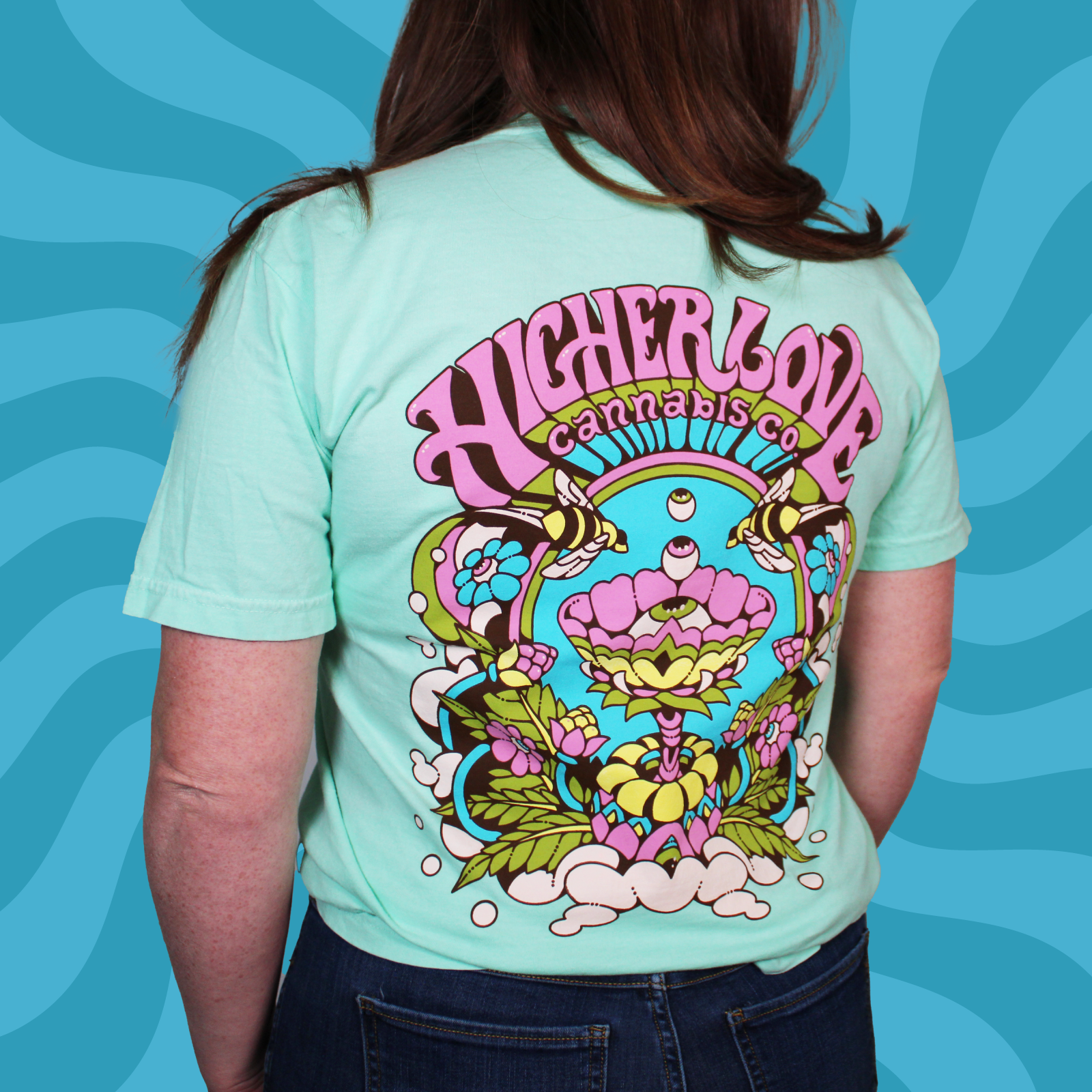 Photograph of product: Flower Eye Tee (XL)