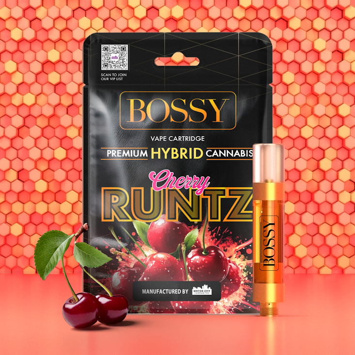 Photograph of product: Bossy | Cherry Runtz Cartridge