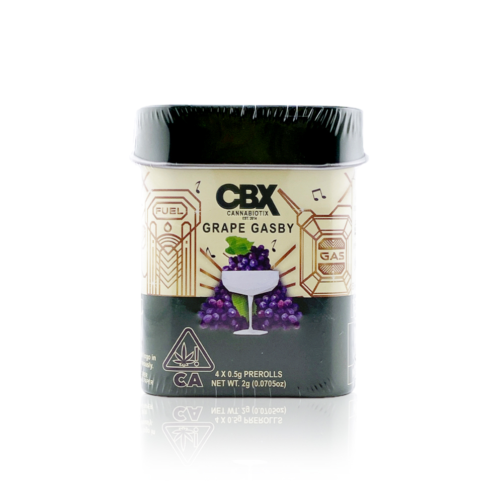 Photograph of product: Grape Gasby 2g Preroll Tin
