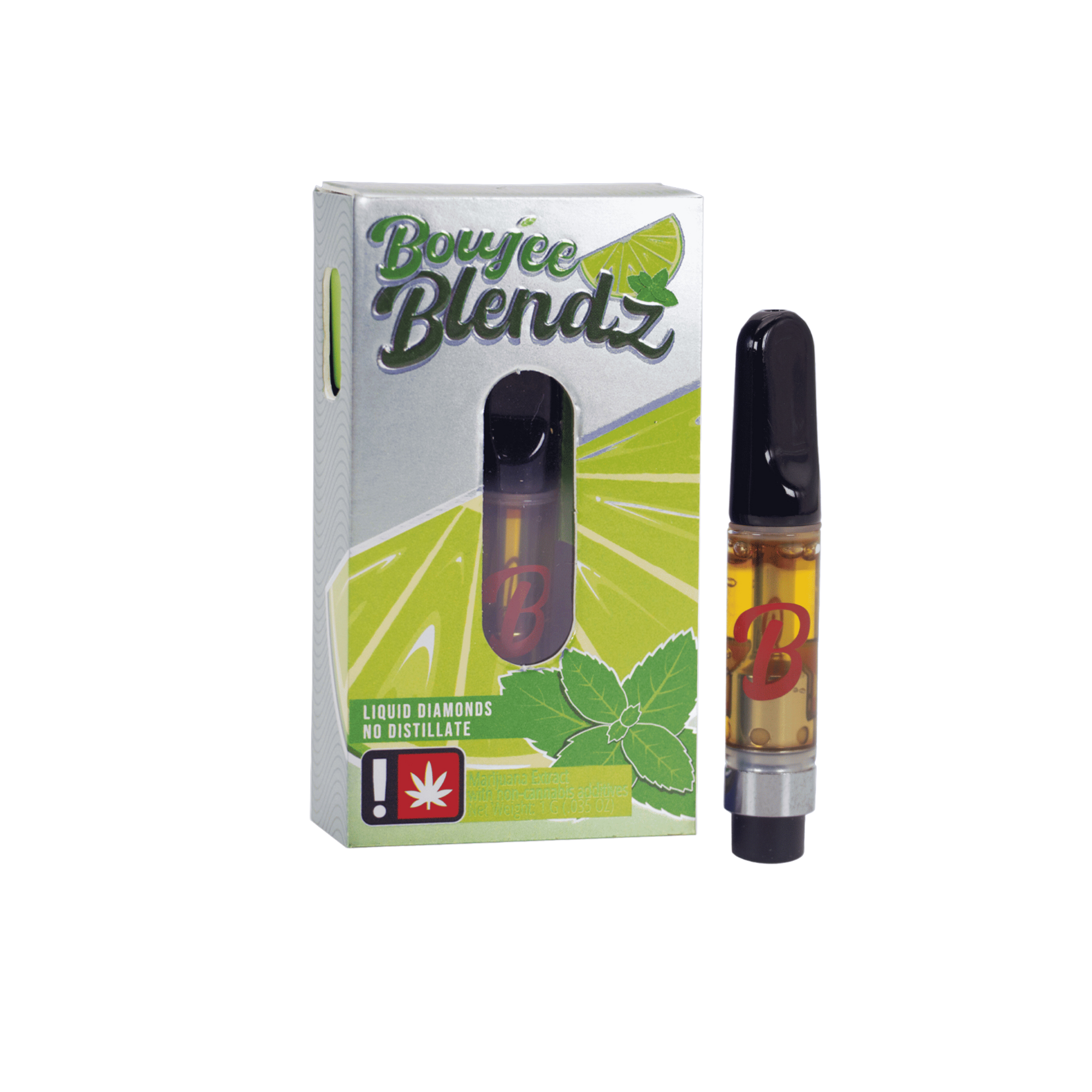 Photograph of product: Boujee Blendz | Mojito | Flavored Live Diamonds Cartridge 1g