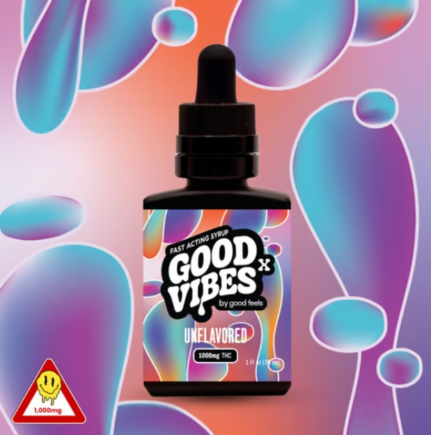 Photograph of product: Good Vibes X | Unflavored Beverage Enhancer | 1000mg