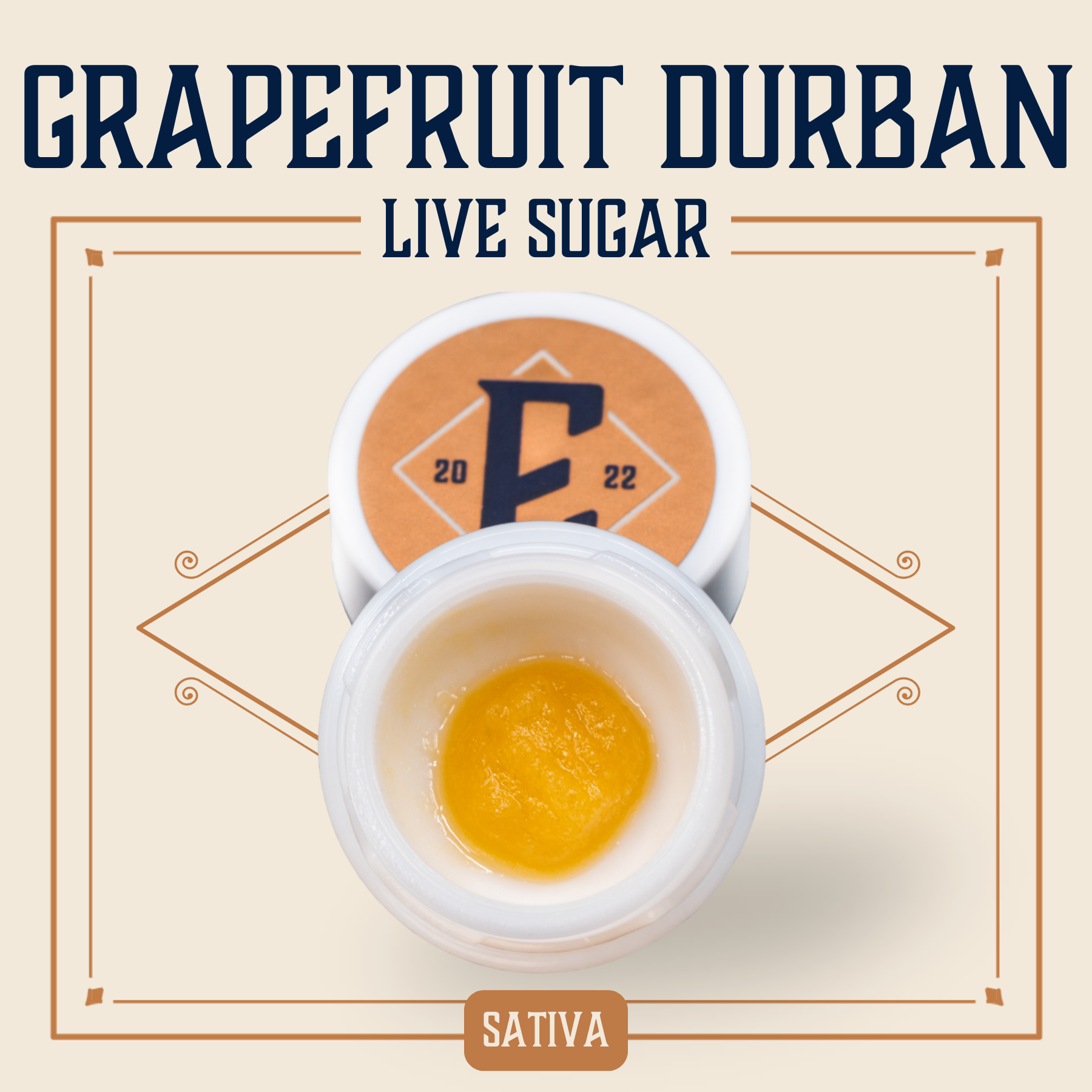 Photograph of product: Grapefruit Durban Live Sugar
