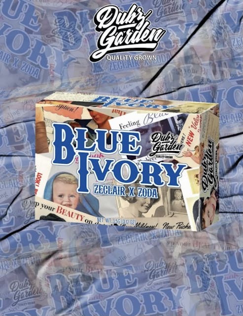 Photograph of product: Blue Ivory 25.87% - 3.5G - Eighth
