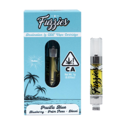 Photograph of product: PACIFIC BLUE - 1G VAPE CART