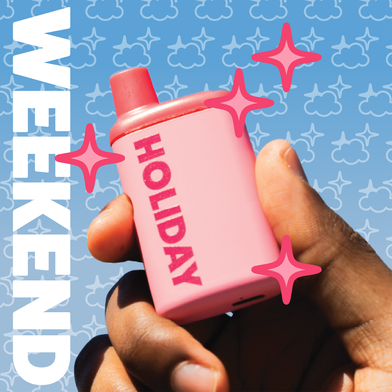 Photograph of product: Holiday | The Weekend | All In One Vape