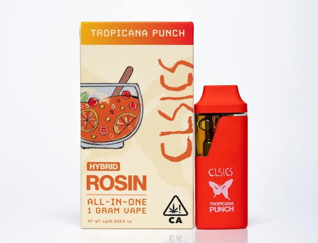 Photograph of product: Tropicana Punch | Rosin AIO 1g