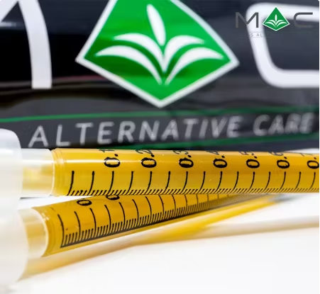 Photograph of product: sMACs Full Spectrum RSO Honey 50mg 5pk
