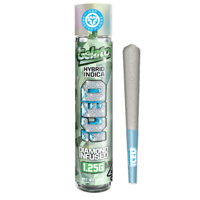 Photograph of product: Guava Gelato Diamond Infused Pre-Roll 1.25g - 