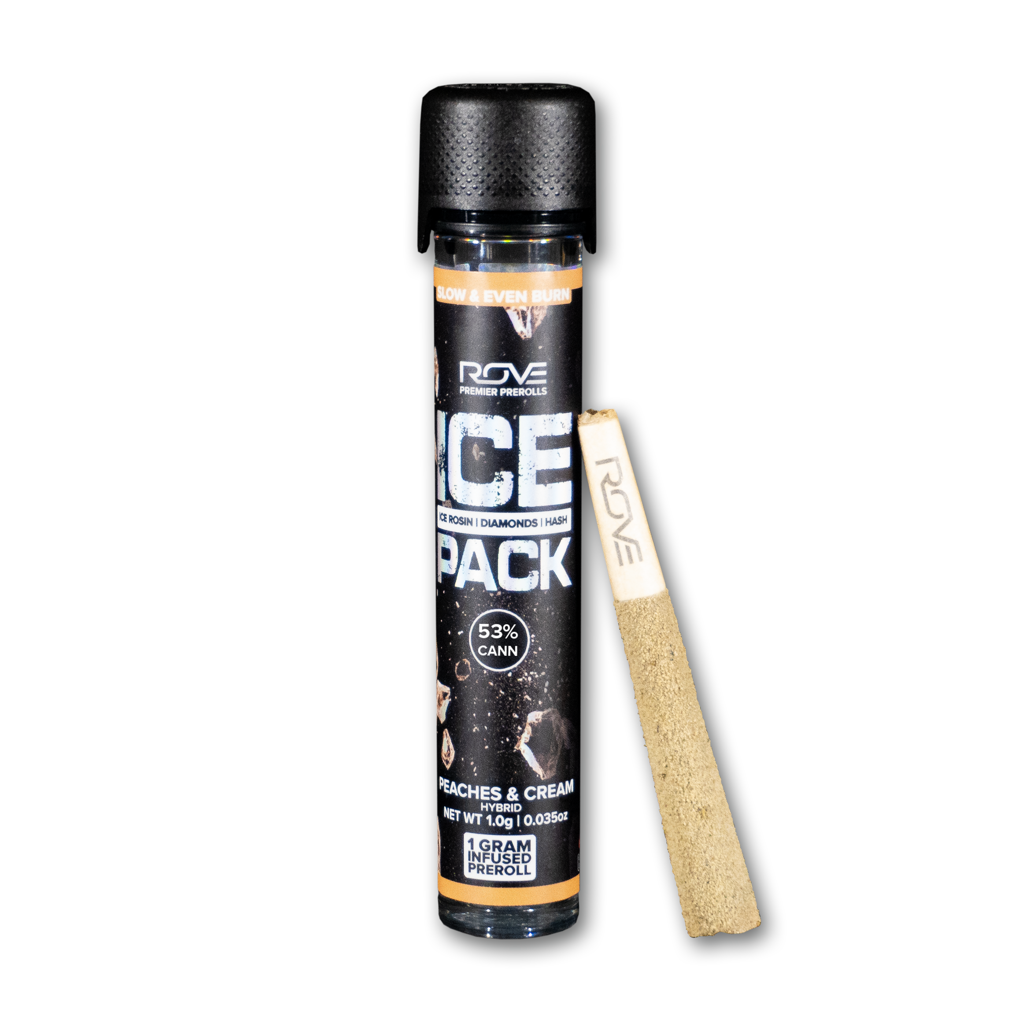 Photograph of product: Apple Fritter - 1G Triple Infused Ice Packs (Rosin, au chocolat, and Diamonds)
