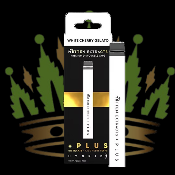 Photograph of product: Mitten Extracts Disposable - White Cherry Gelato