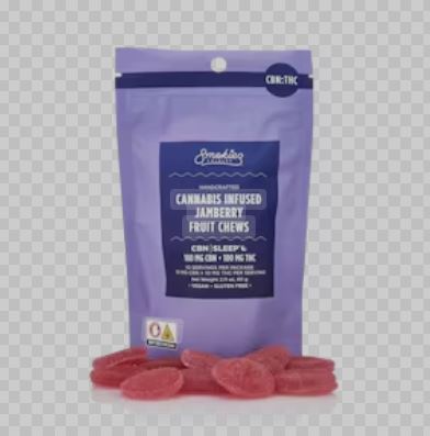Photograph of product: Smokiez: Sweet Jamberry | 1:1 TH-oui/CBN | 100mg | 10pk